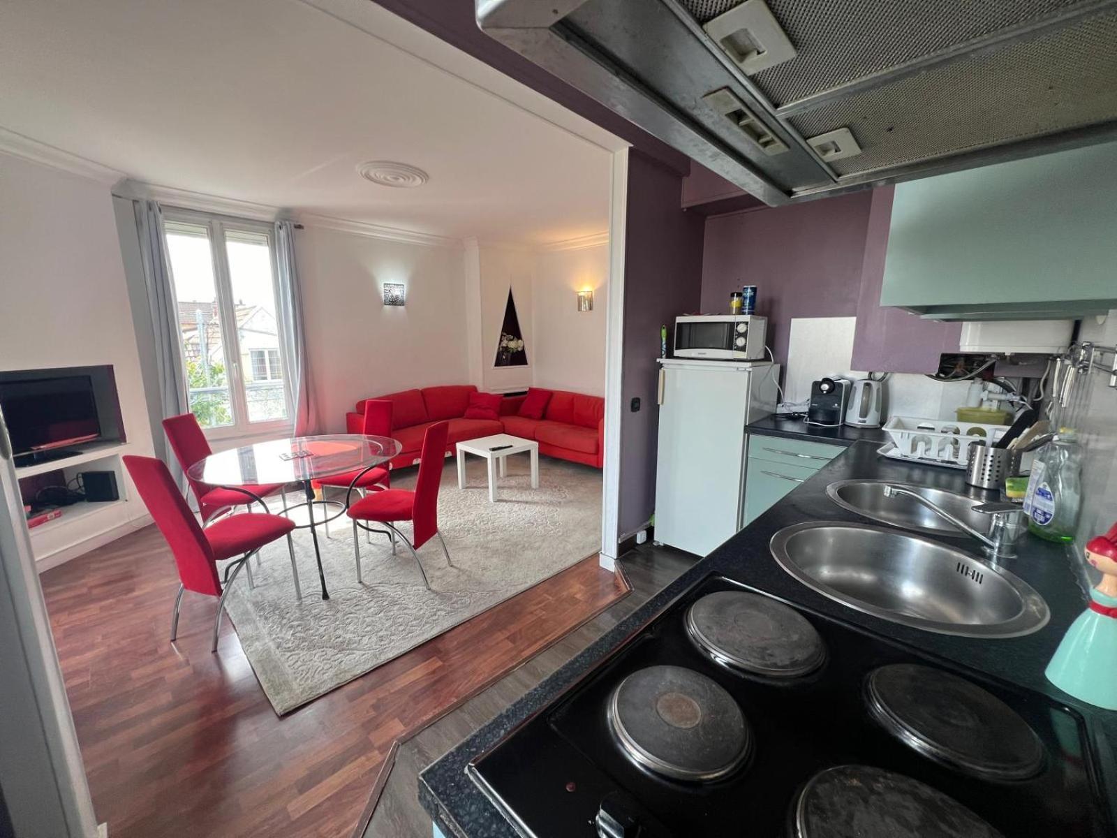 Baudeux - Appartement Simple Sur Argenteuil, Proche Paris エクステリア 写真